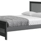 Shaker Bed 44" Headboard & 22"Footboard