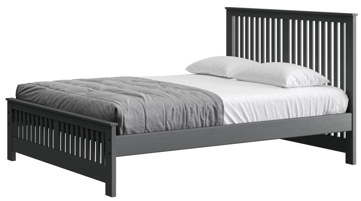 Shaker Bed 44" Headboard & 18"Footboard