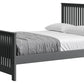 Shaker Bed 44" Headboard & 29"Footboard