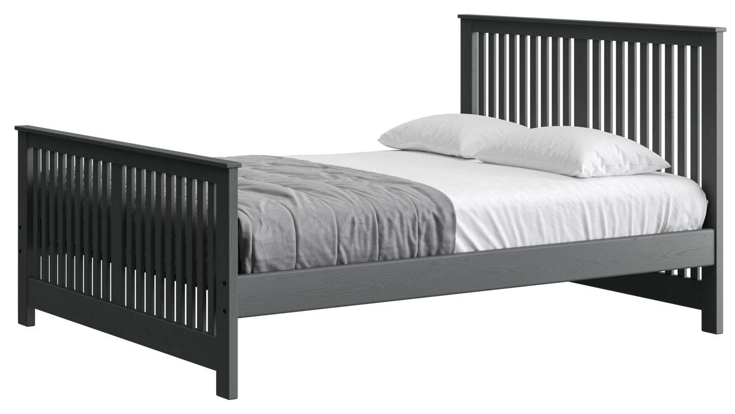 Shaker Bed 44" Headboard & 29"Footboard