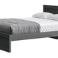 Panel Bed 37"Headboard & 16" Footboard