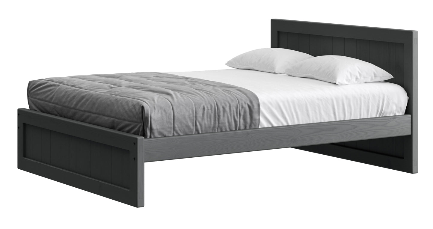 Panel Bed 37"Headboard & 16" Footboard