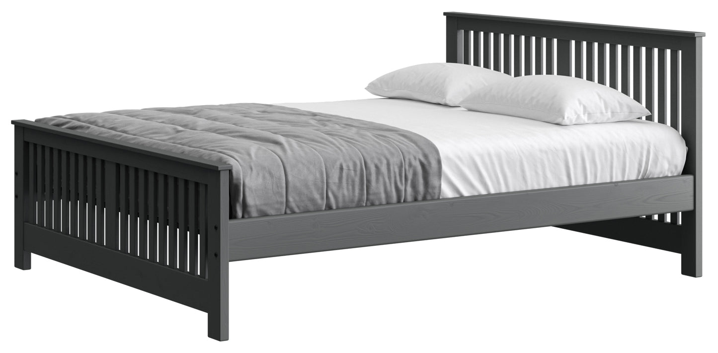 Shaker Bed 36" Headboard & 22"Footboard