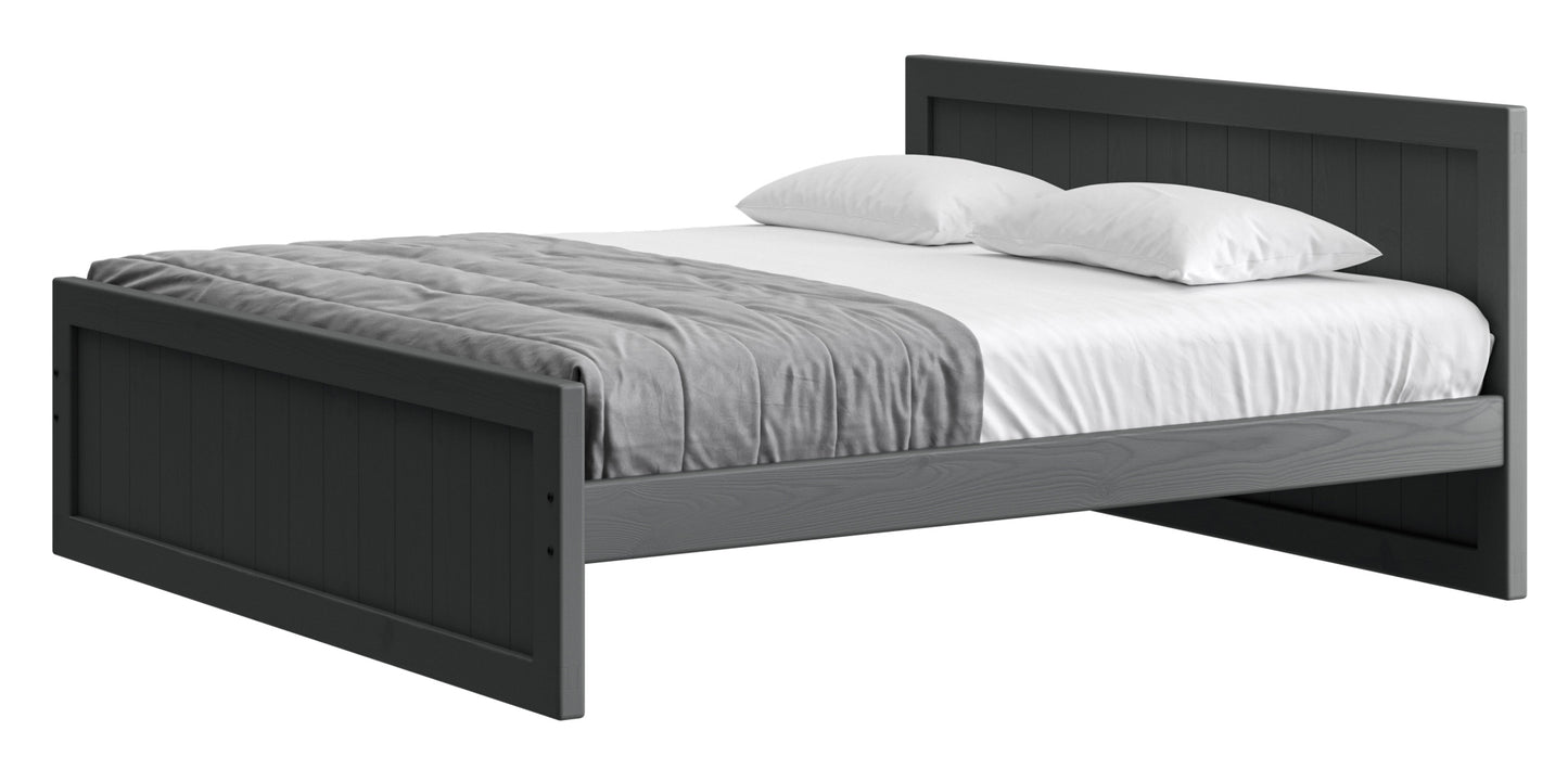 Panel Bed 37" Headboard & 22" Footboard