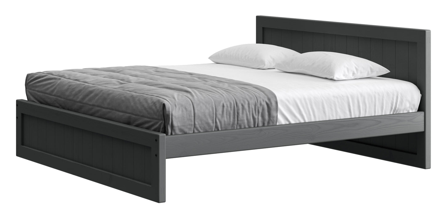 Panel Bed 37"Headboard & 16" Footboard