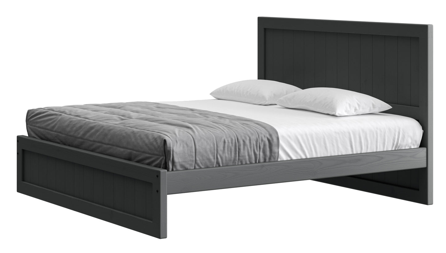 Panel Bed 48" Headboard & 16" Footboard