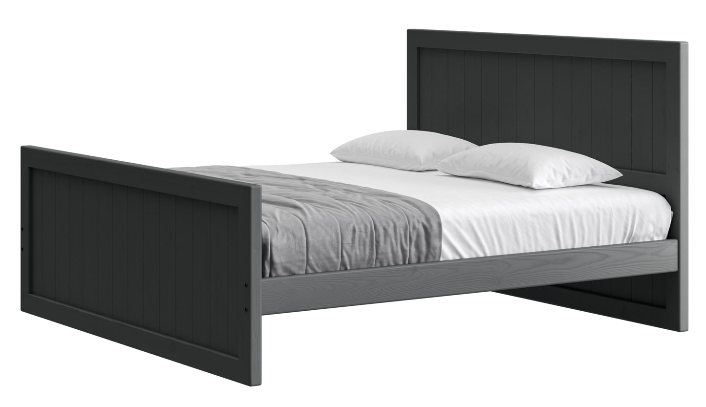 Panel Bed 48"Headboard & 29" Footboard