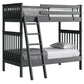 Mission Bunk Bed - Twin over Twin