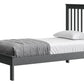 Mission Bed 44" Headboard & 17" Footboard