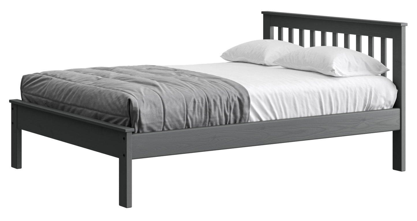 Mission Bed 29" Headboard & 17" Footboard