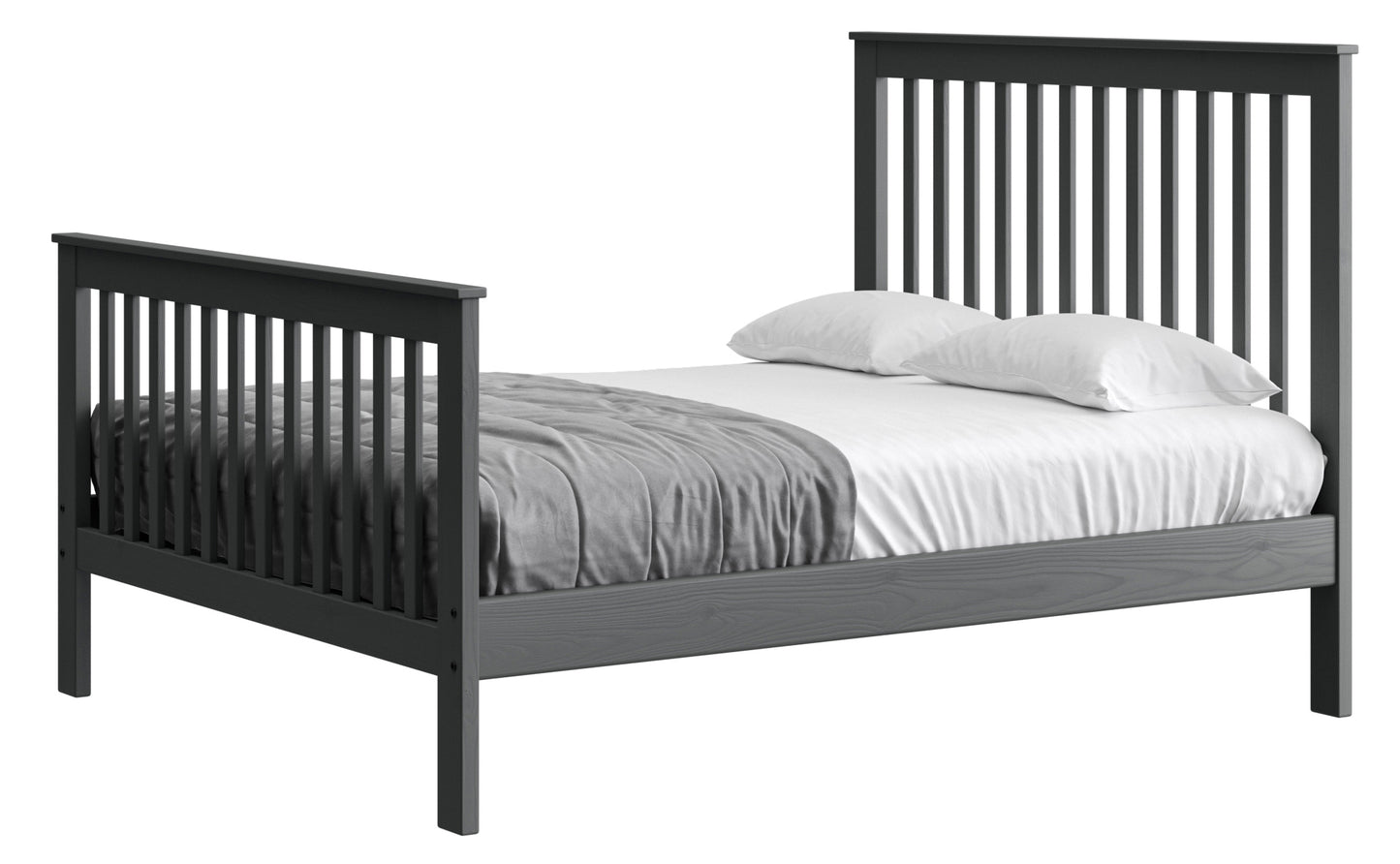 Mission Bed 44" Headboard & 29" Footboard