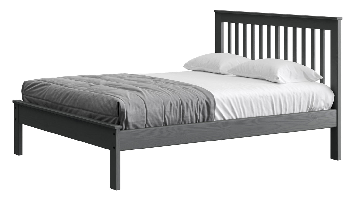 Mission Bed 36" Headboard & 17" Footboard