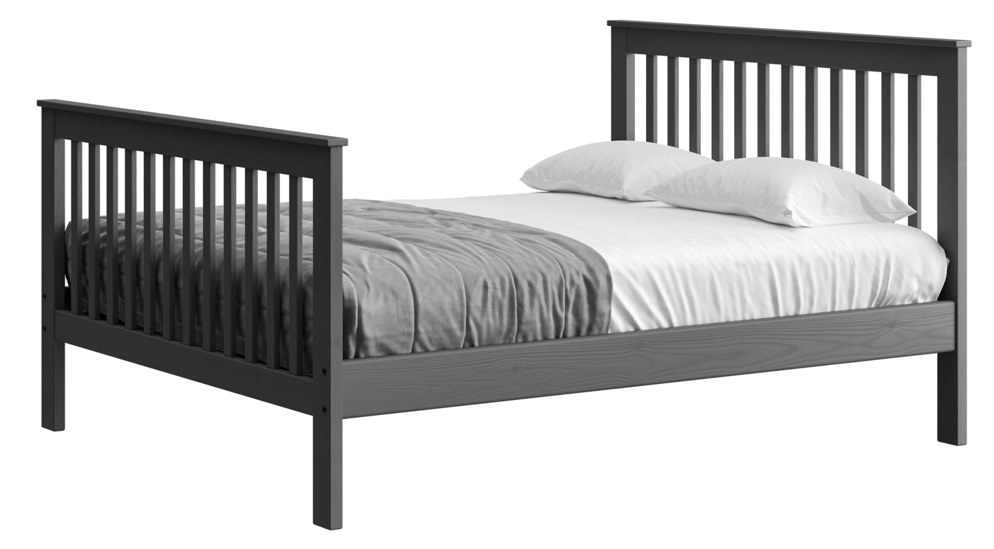 Mission Bed 36" Headboard & 29" Footboard