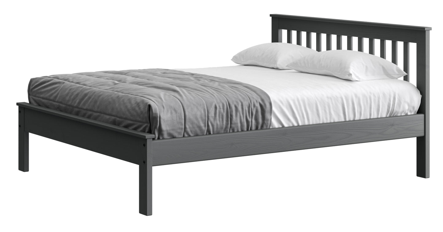 Mission Bed 29" Headboard & 17" Footboard