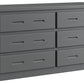 6 Drawer Dresser