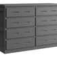 8 Drawer Dresser