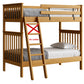 Mission Bunk Bed - Twin over Twin