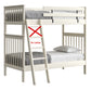 Mission Bunk Bed - Twin over Twin