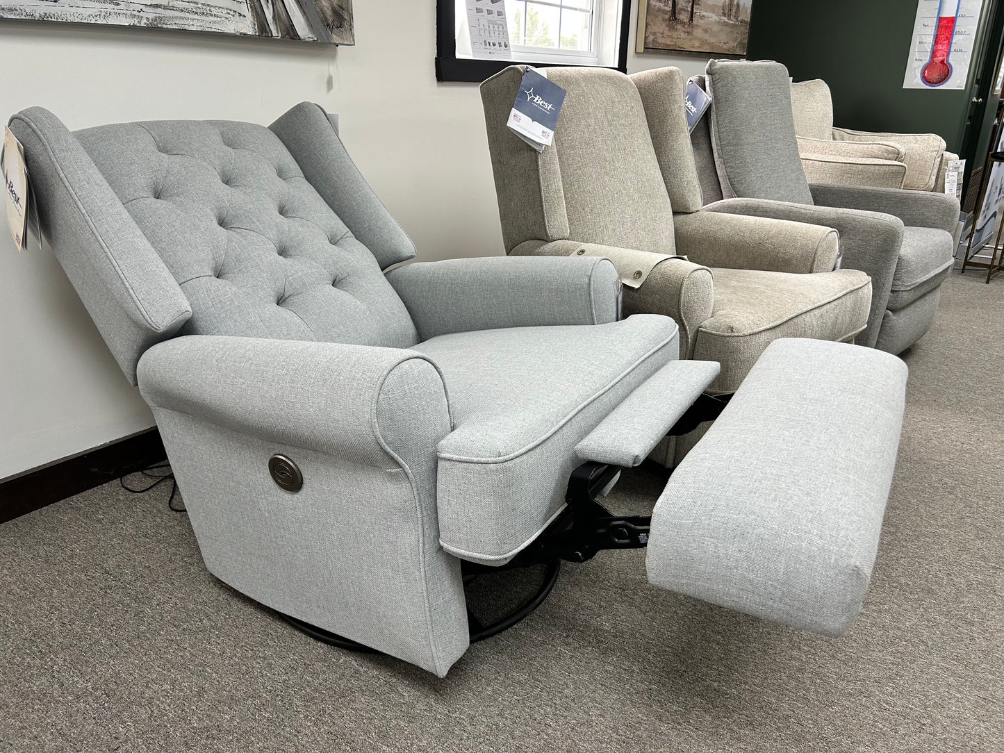 5NP85 - Kendra Power Swivel Glider Recliner