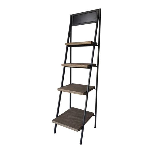 Wooden & Metal Display Shelf - 20122