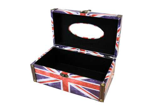 S16-163 - BRITISH TISSUE BOX COVER