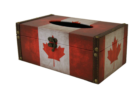 S16-164 - CANADA TISSUE BOX COVER