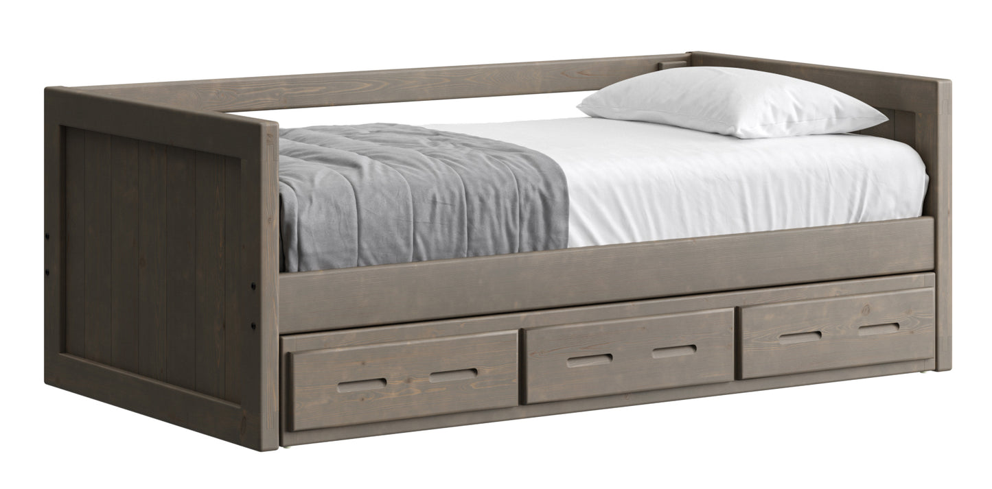 Panel Day Bed Twin W/ Drawers or Trundle