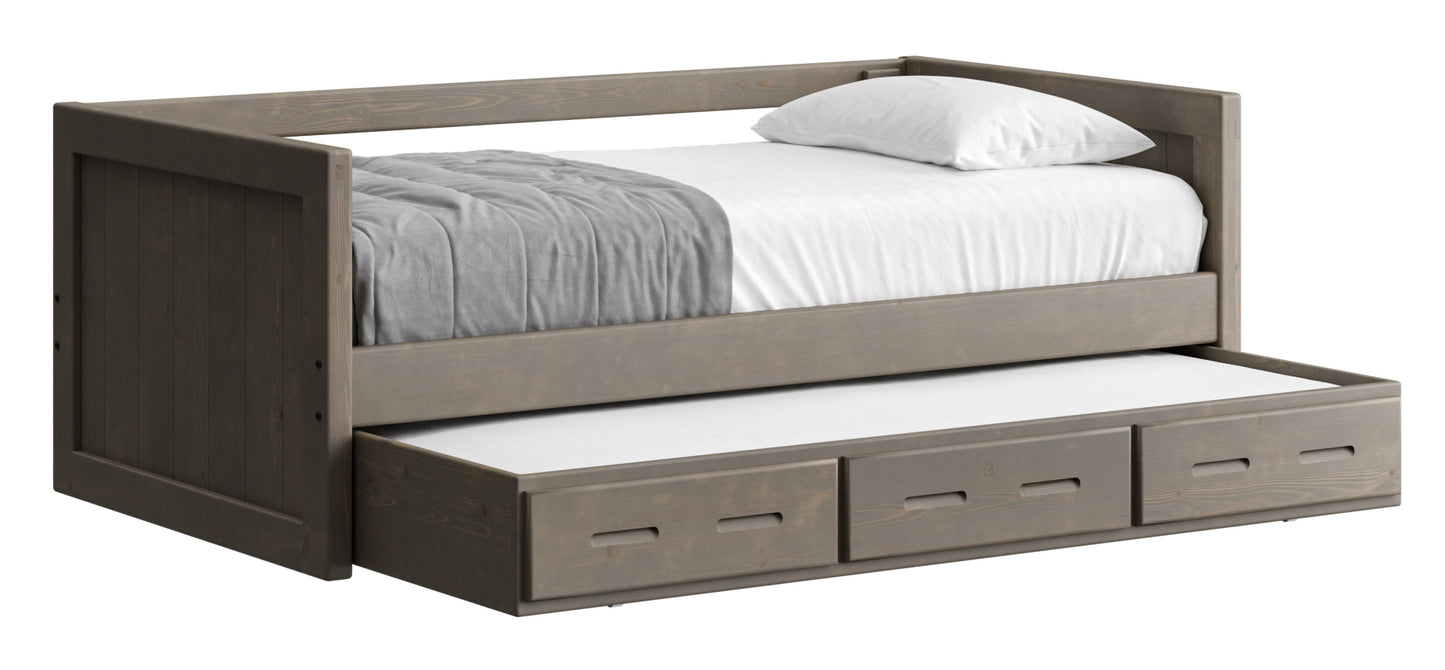 Panel Day Bed Twin W/ Drawers or Trundle