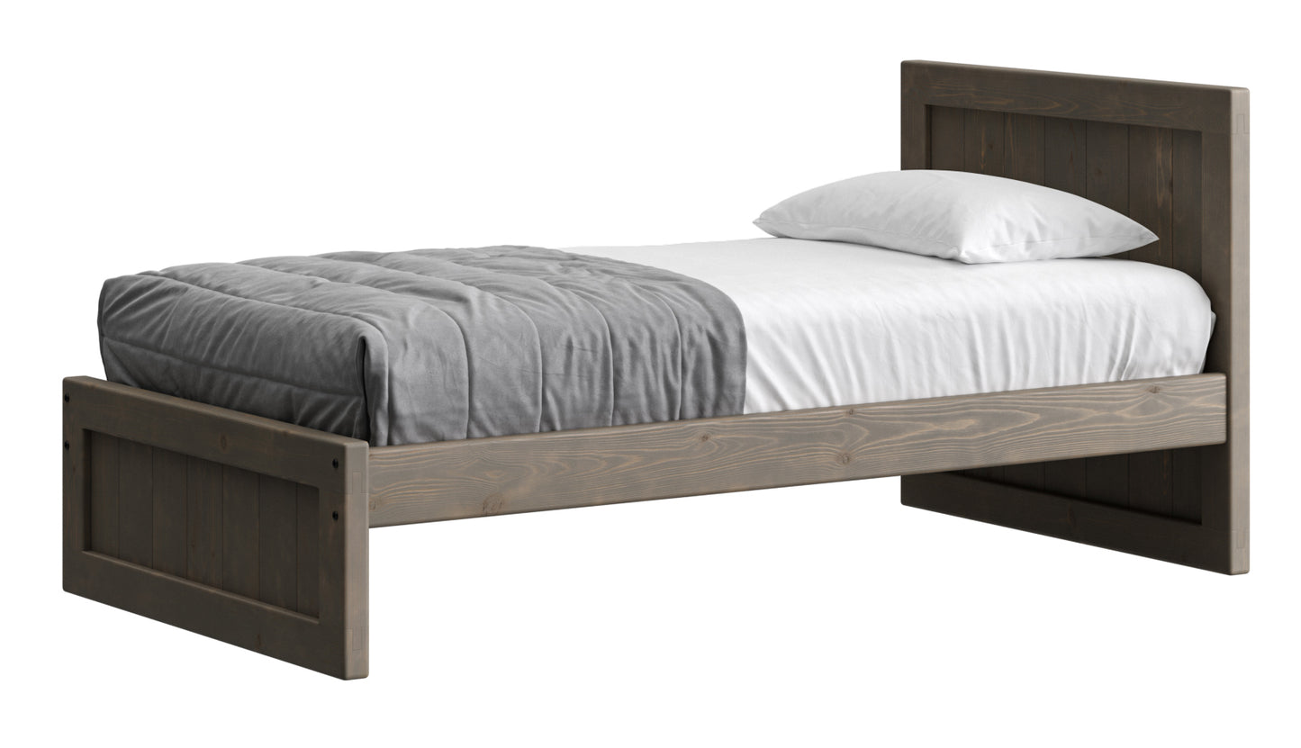 Panel Bed 37"Headboard & 16" Footboard