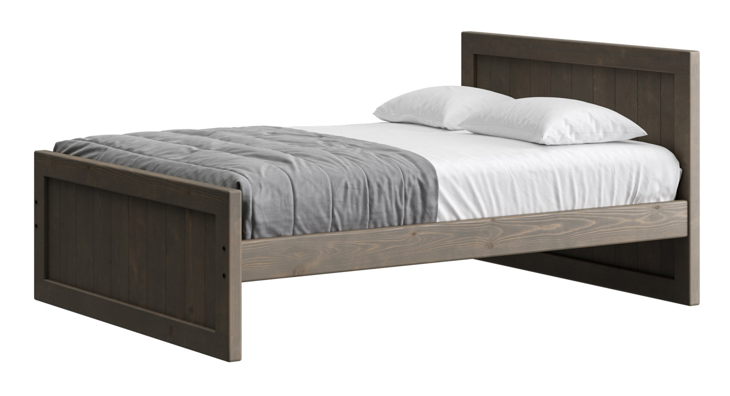 Panel Bed 37" Headboard & 22" Footboard