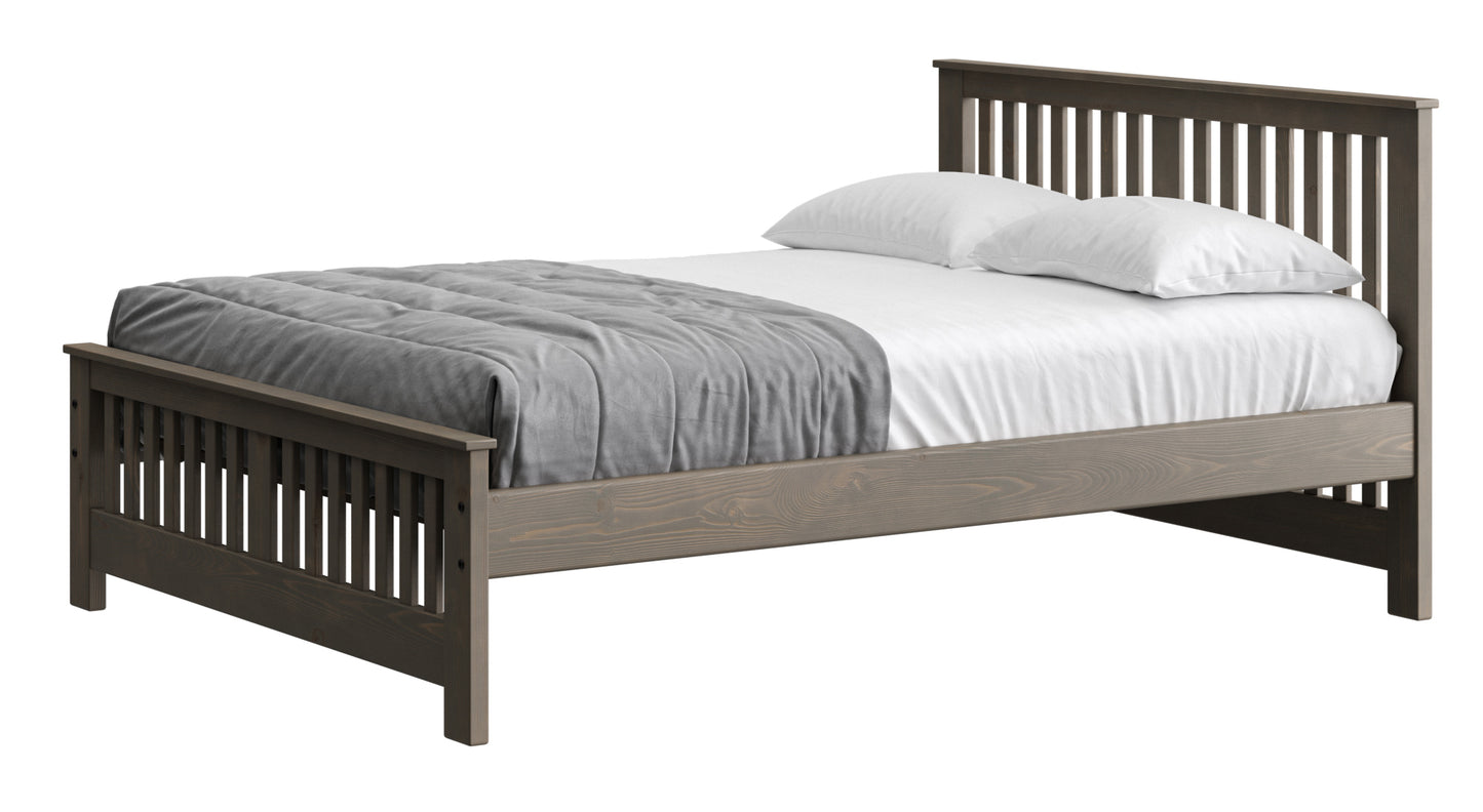 Shaker Bed 36" Headboard & 18"Footboard