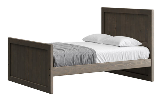 Panel Bed 48"Headboard & 29" Footboard