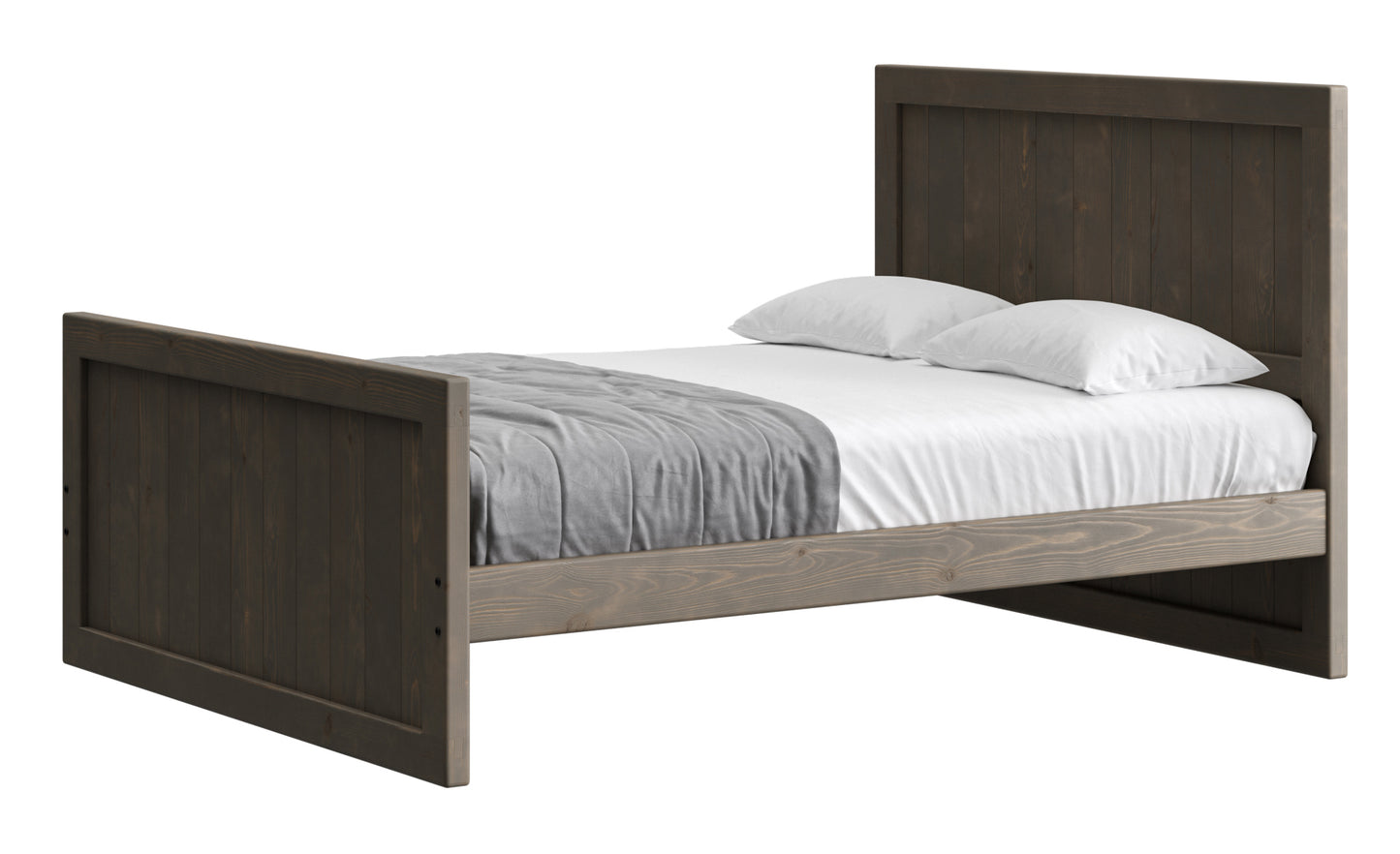 Panel Bed 48"Headboard & 29" Footboard