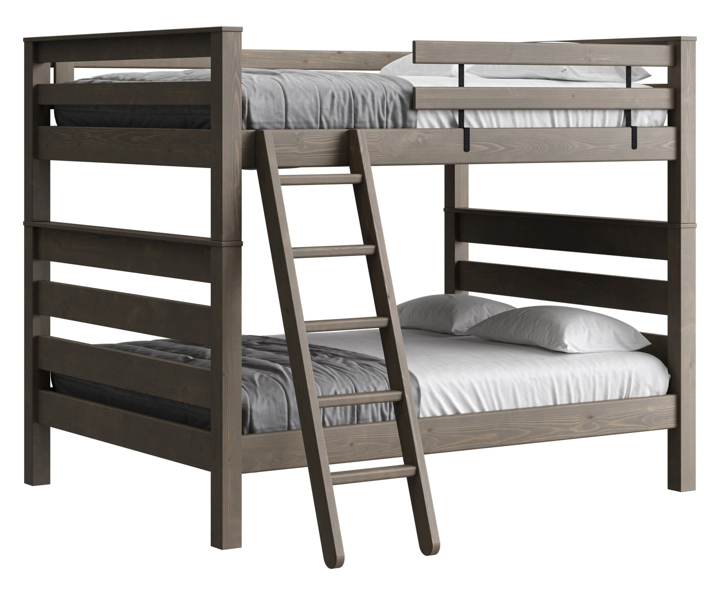 Timberframe Bunk Bed: Queen over Queen