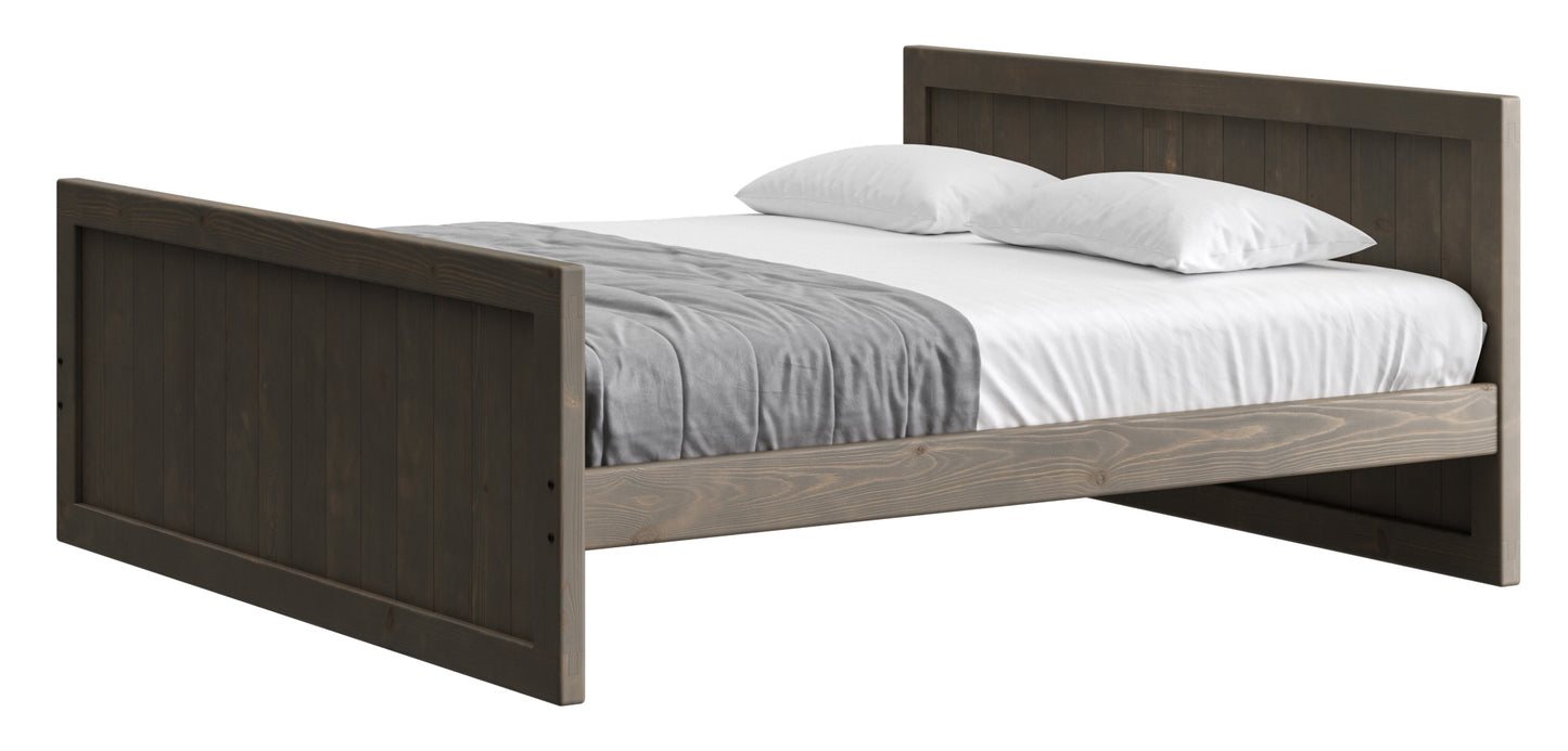 Panel Bed 37"Headboard & 29" Footboard