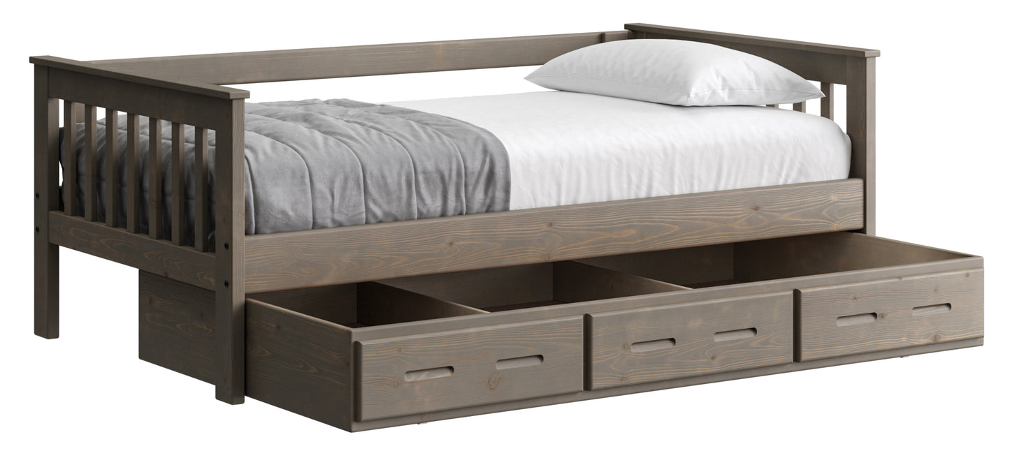 Mission Day Bed Twin W/ Drawers or Trundle