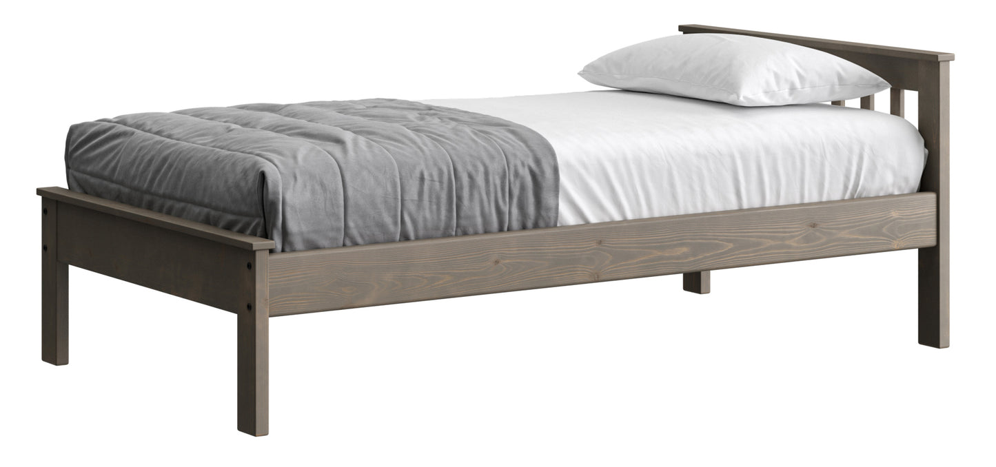 Mission Bed 29" Headboard & 17" Footboard