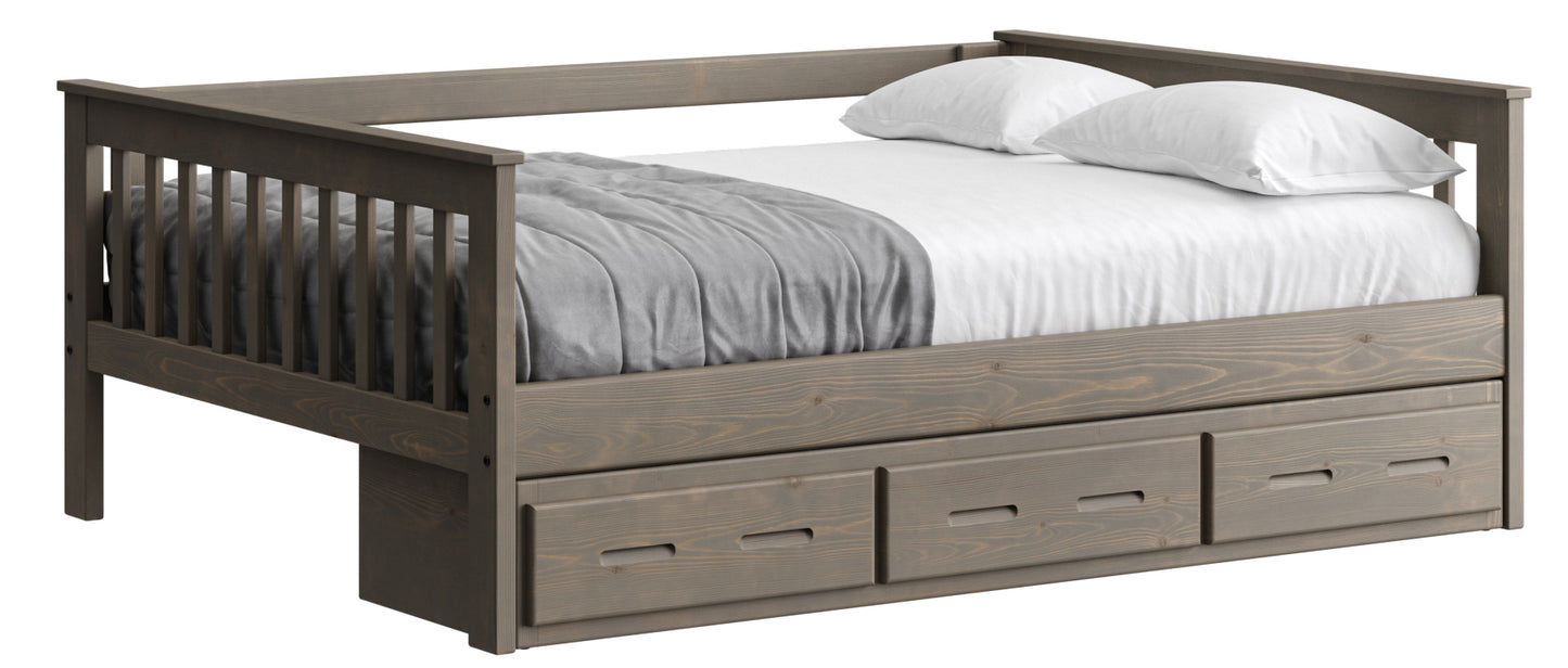 Mission Day Bed Twin W/ Drawers or Trundle