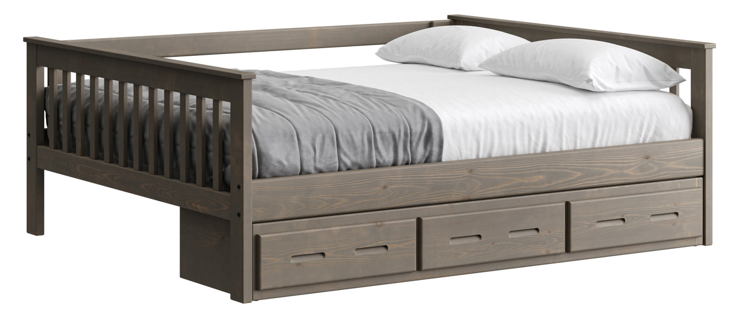 Mission Day Bed Twin W/ Drawers or Trundle