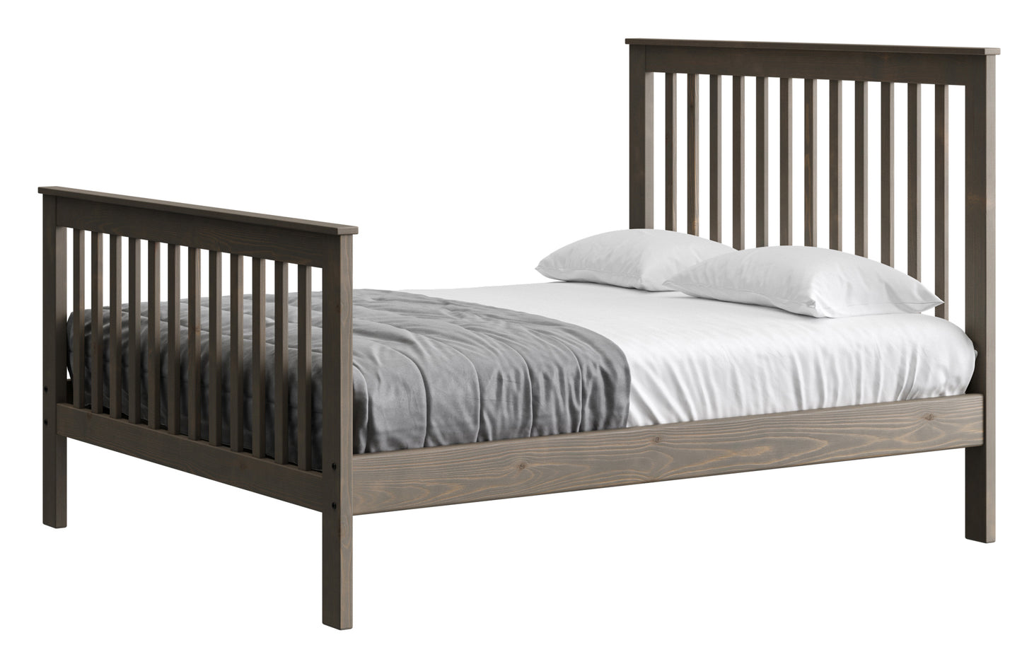 Mission Bed 44" Headboard & 29" Footboard