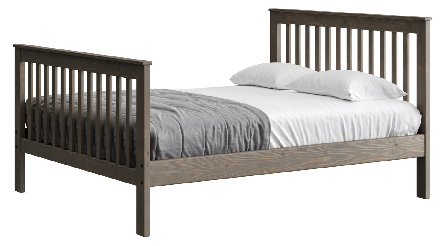 Mission Bed 36" Headboard & 29" Footboard