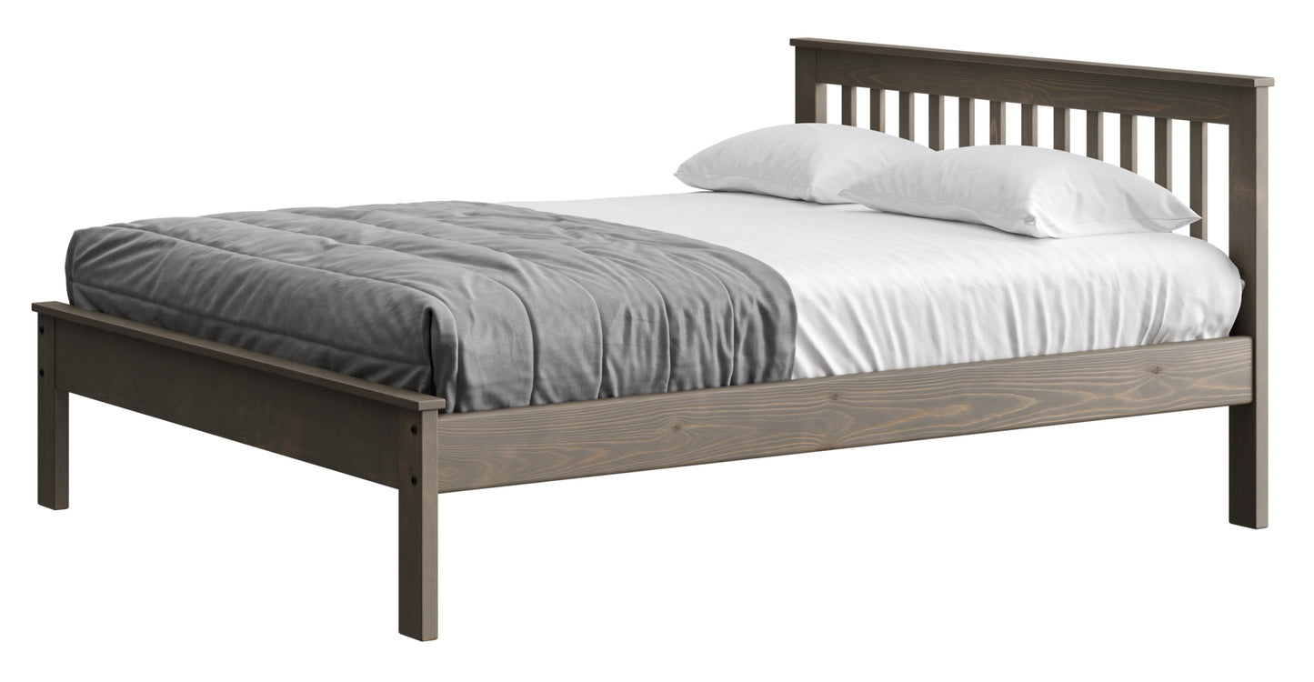 Mission Bed 29" Headboard & 17" Footboard