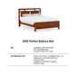 Durham Queen Bed -  3000-120H,80W-127F-CANC