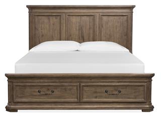 Adler Court Complete Panel Storage Bed - B5991