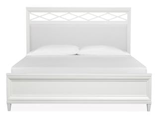 Springhouse Complete Panel Bed w/ Upholstered HB