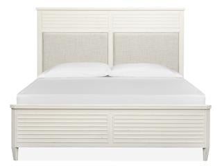 Echo Isles Complete Panel Bed w/ Upholstered HB - B6310