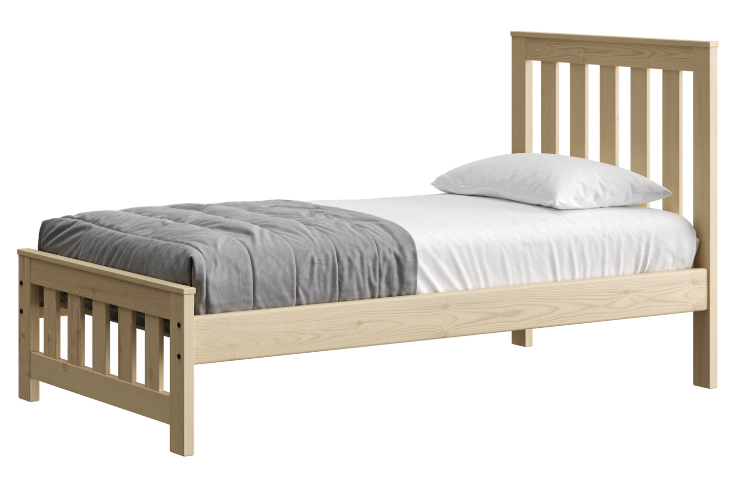 Brant Bed 44"Headboard & 18" Footboard