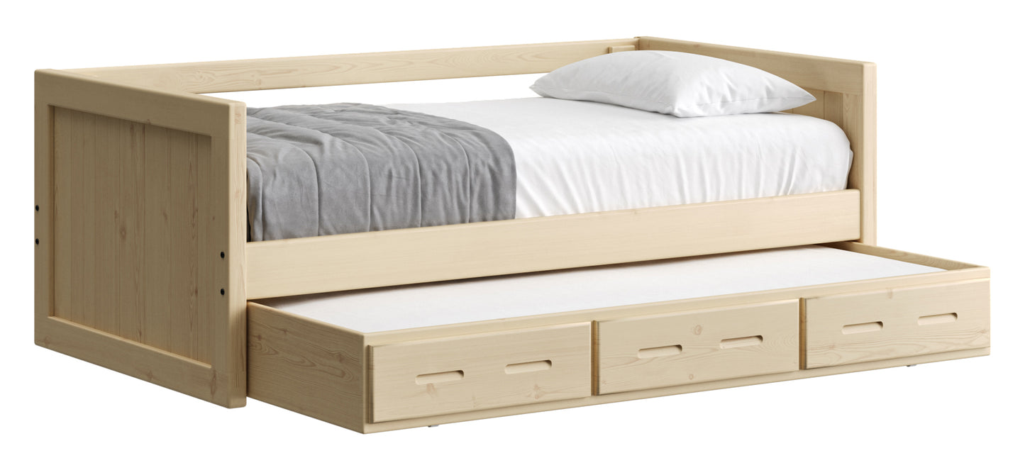 Panel Day Bed Twin W/ Drawers or Trundle