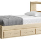 Bookcase Bed With Trundle/ Drawer