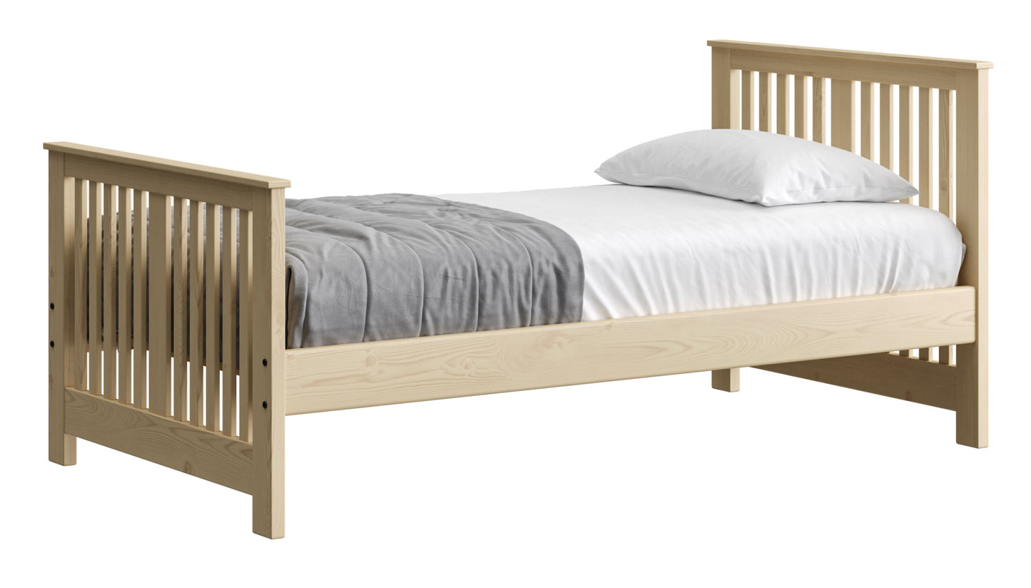 Shaker Bed 36" Headboard & 29"Footboard